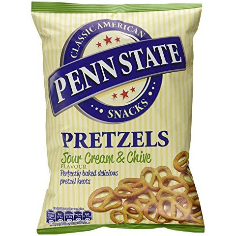 £☆£ Penn State Pretzel Sour Cream & Chive, 175g