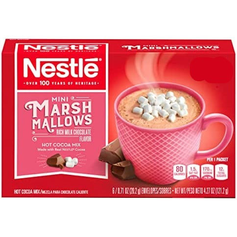 Nestle Milk Chocolate With Mini Marshmallows Hot Cocoa Mix, 8 Ct