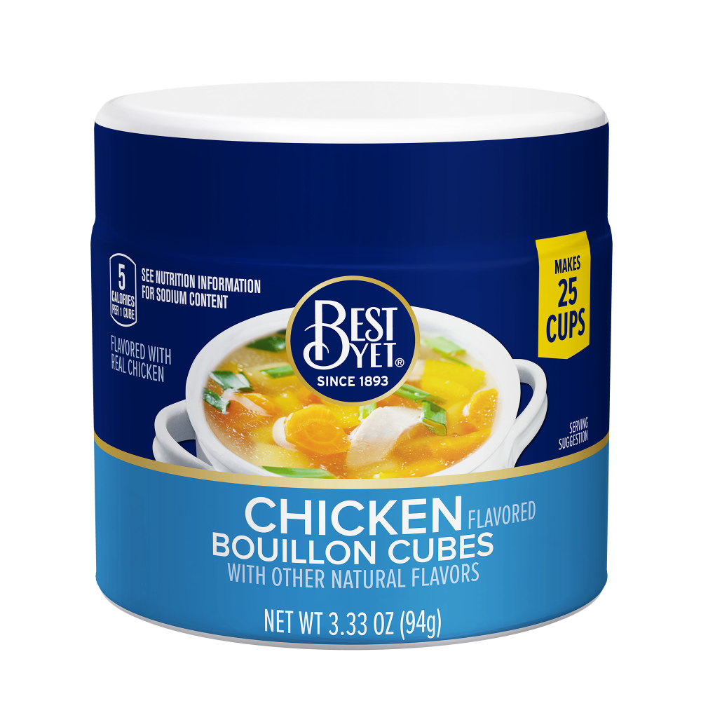 Best Yet Chicken Bouillon Cubes, 25 Ct