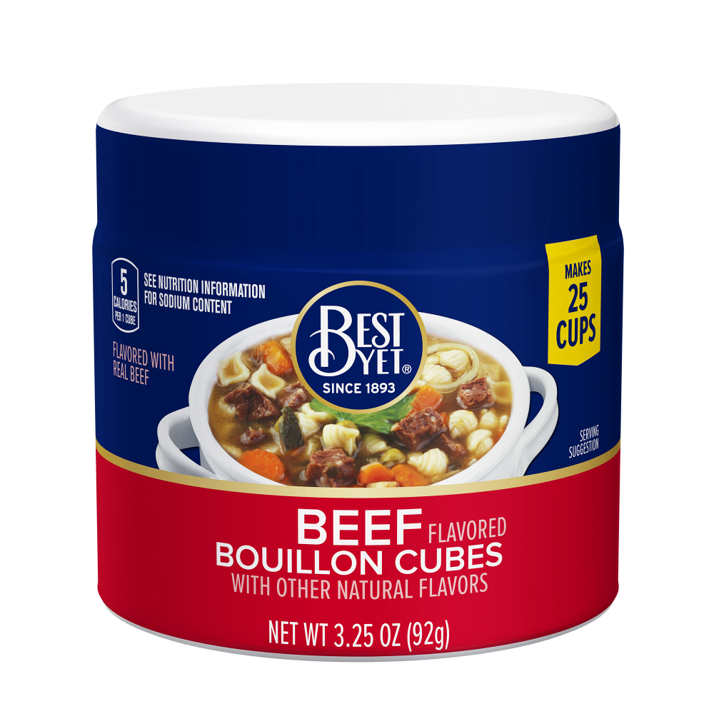 Best Yet Beef Bouillon Cubes, 25 Ct