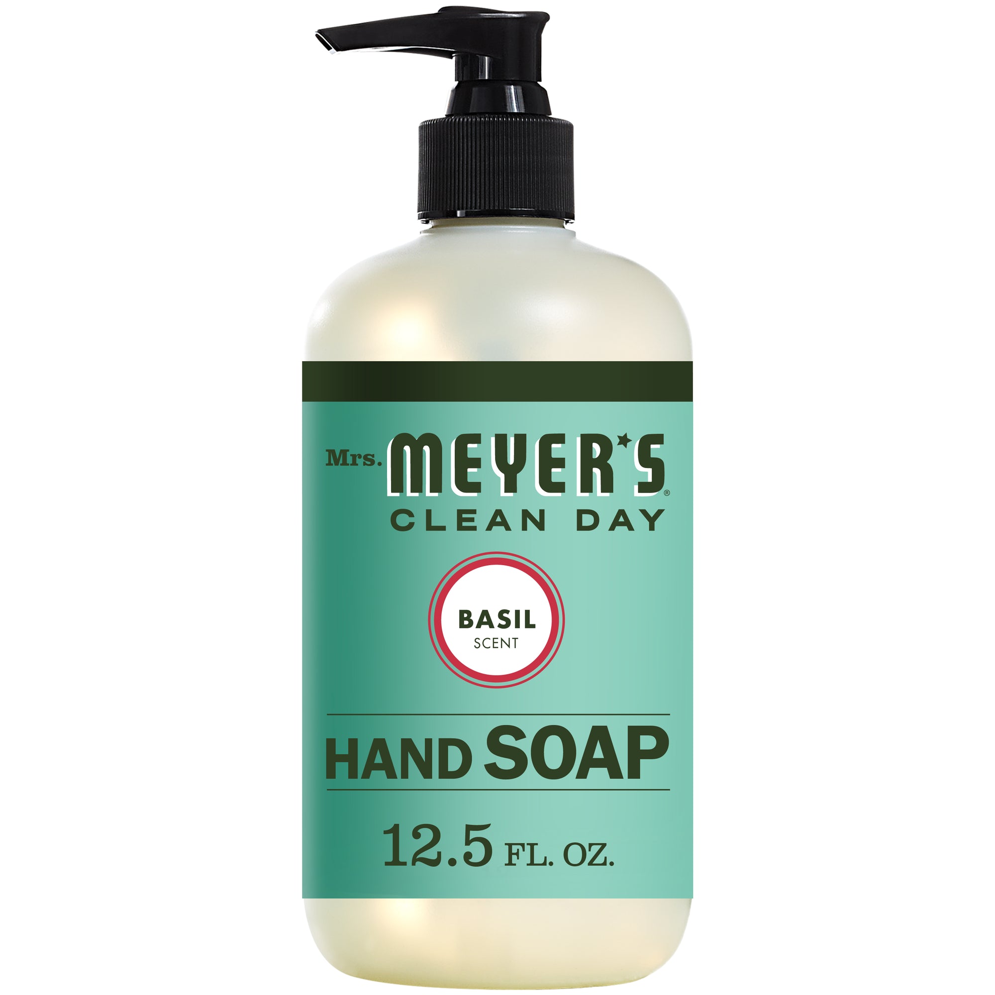 Mrs. Meyer's Hand Soap Basil, 12.5 Fl Oz