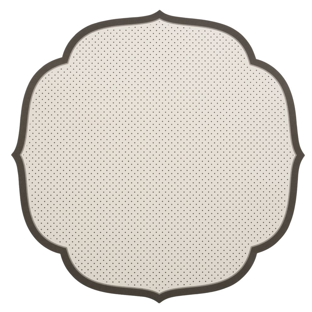 Place Mats Die-Cut Swiss Dot Medallion