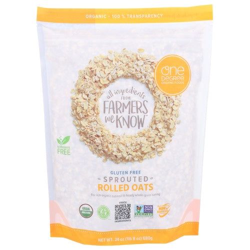 One Degree Sprouted Organic Gluten-Free Steel Cut Oats, 24 Oz