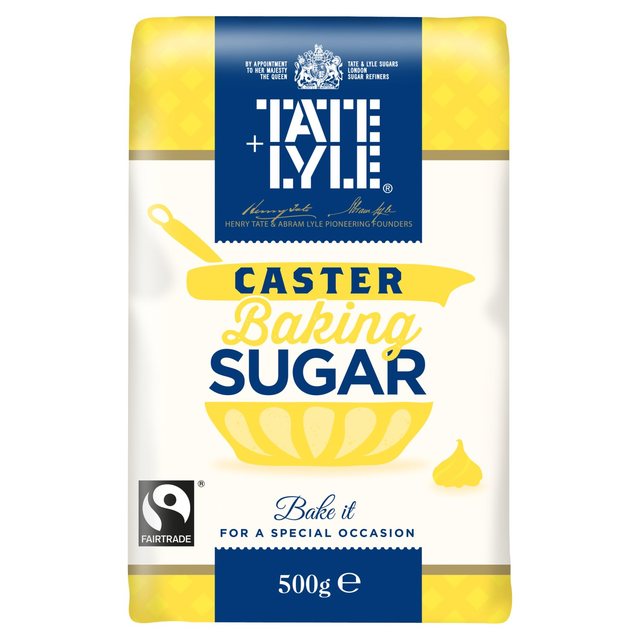 £☆£ Tate & Lyle Fairtrade Caster Sugar, 500g