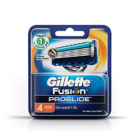 Gillette Fusion Blade Refill, 4 Ct
