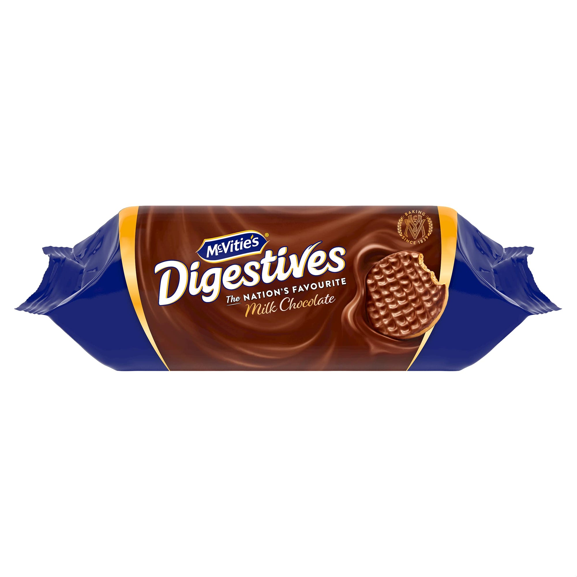 £☆£ Milk Chocolate Coated Digestive Biscuits, 300g