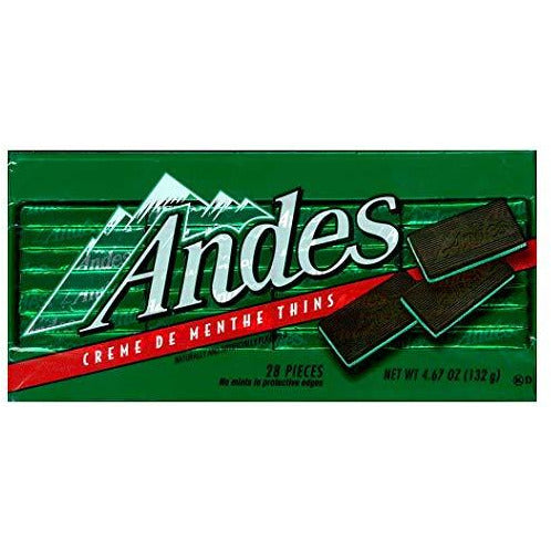 Andes Creme De Menthe Thins, 28 Ct, 4.67 Oz