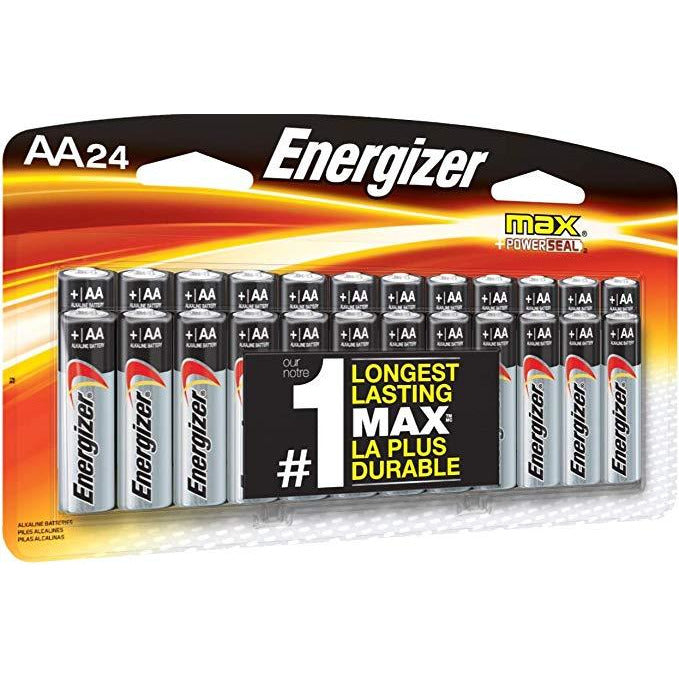 Energizer Max AA Batteries, 24 Ct