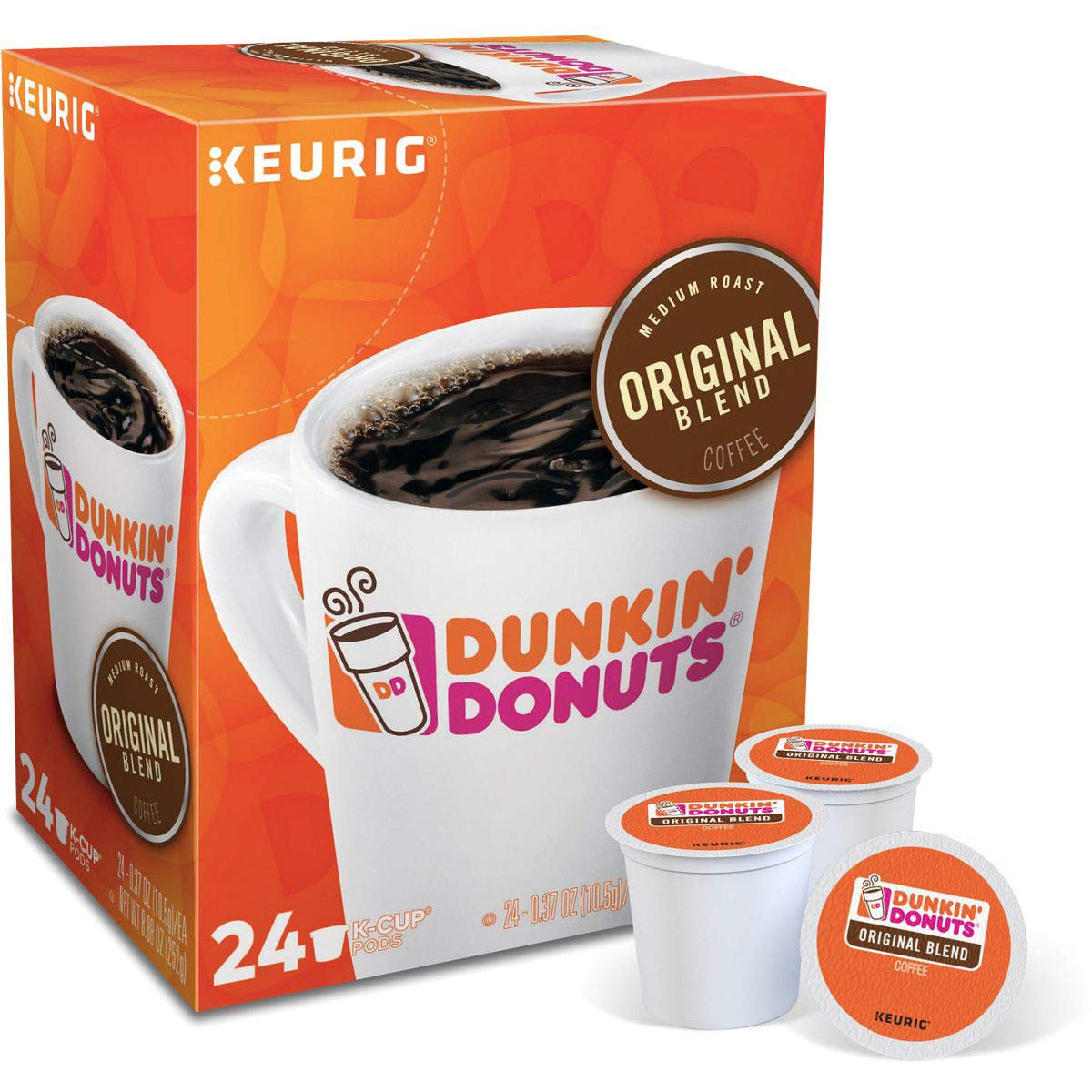 Dunkin Donuts  Coffee K-Cups Decaf, 22 Ct