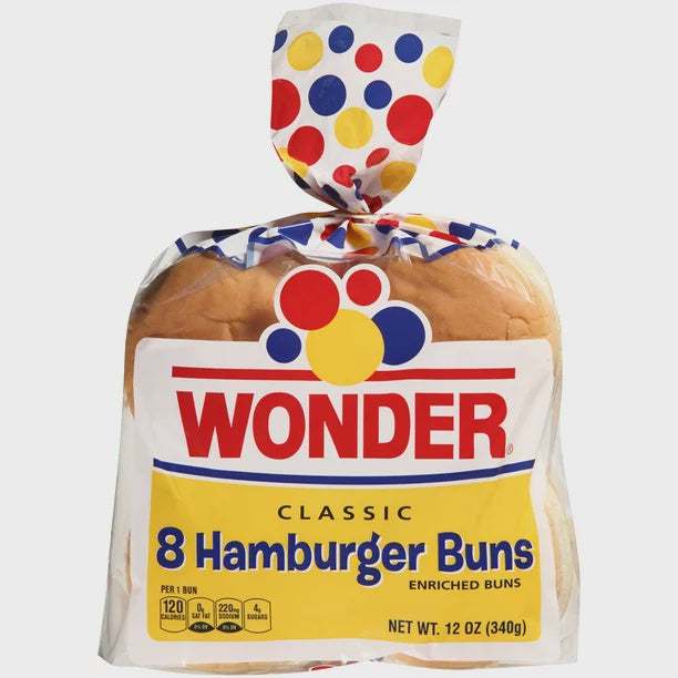 Wonder Classic Hamburger Buns 8 ct