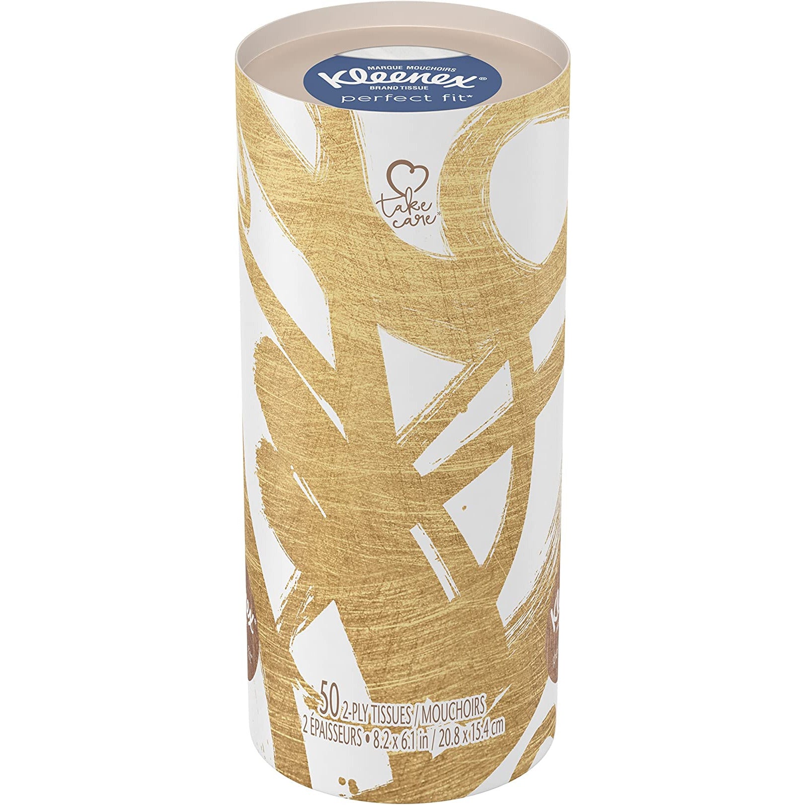 Kleenex On The Go Perfect Fit, 1 Canister, 50Ct Tissues