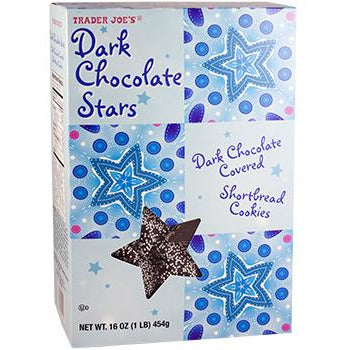 Mini Dark Chocolate Mint Stars, 10 Oz