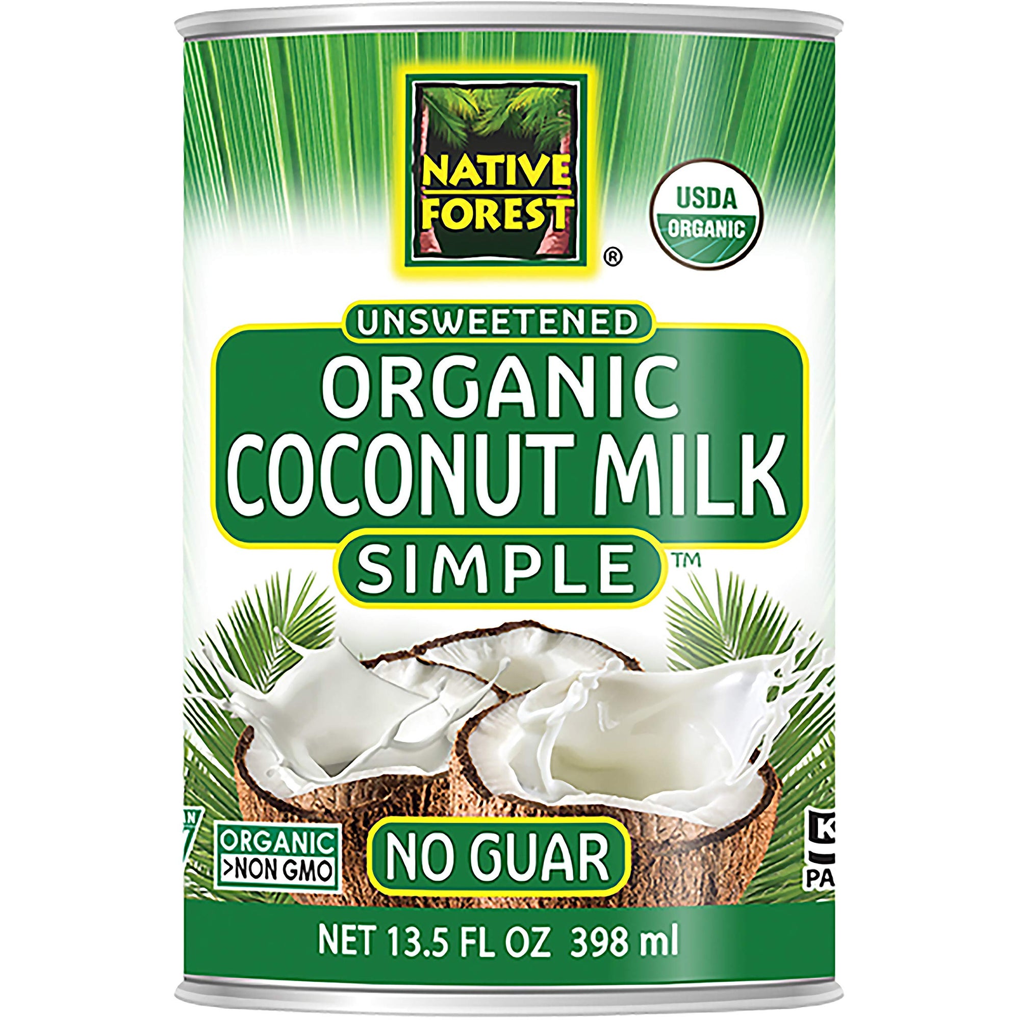 Native Forest Organic Coconut Milk Unsweetened Simple,  13.5 Oz