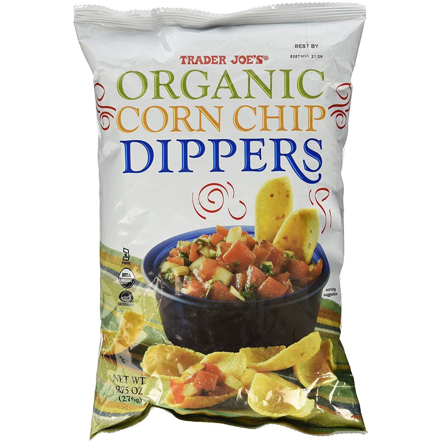 Organic Corn Chip Dippers, 9.75 Oz