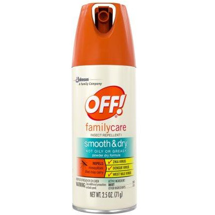 Off! Insect Repellent Smooth & Dry, 2.5 Oz