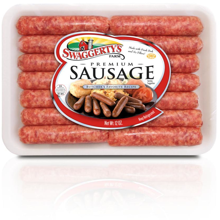 Swaggerty's Natural Breakfast Pork Sausage Links, 14 Ct