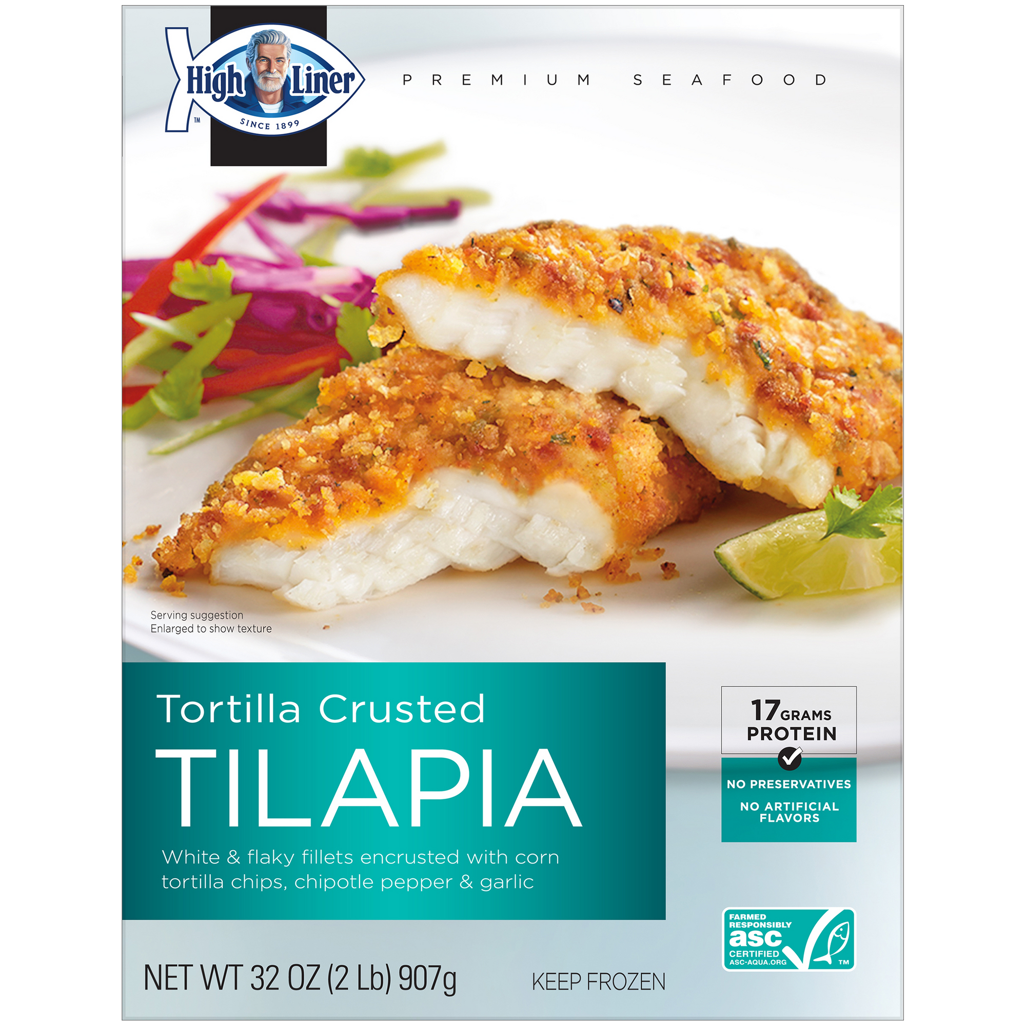Highliner Tortilla Crusted Tilapia, 2 lb