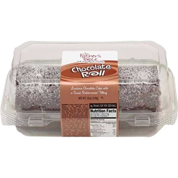 Chocolate Cake Roll with Sweet Buttercream Filling, 18 Oz