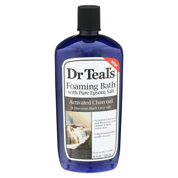Dr Teal's Foaming Bath With Pure Epsom Salt, 34 Oz