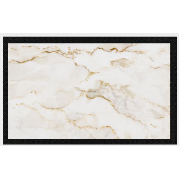 Manor Road Beige Marble Small Bar Mat 45x25cm