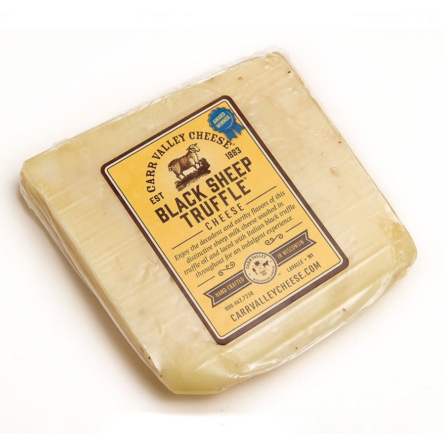 Carr Valley Black Sheep Truffle Cheese, 5 Oz