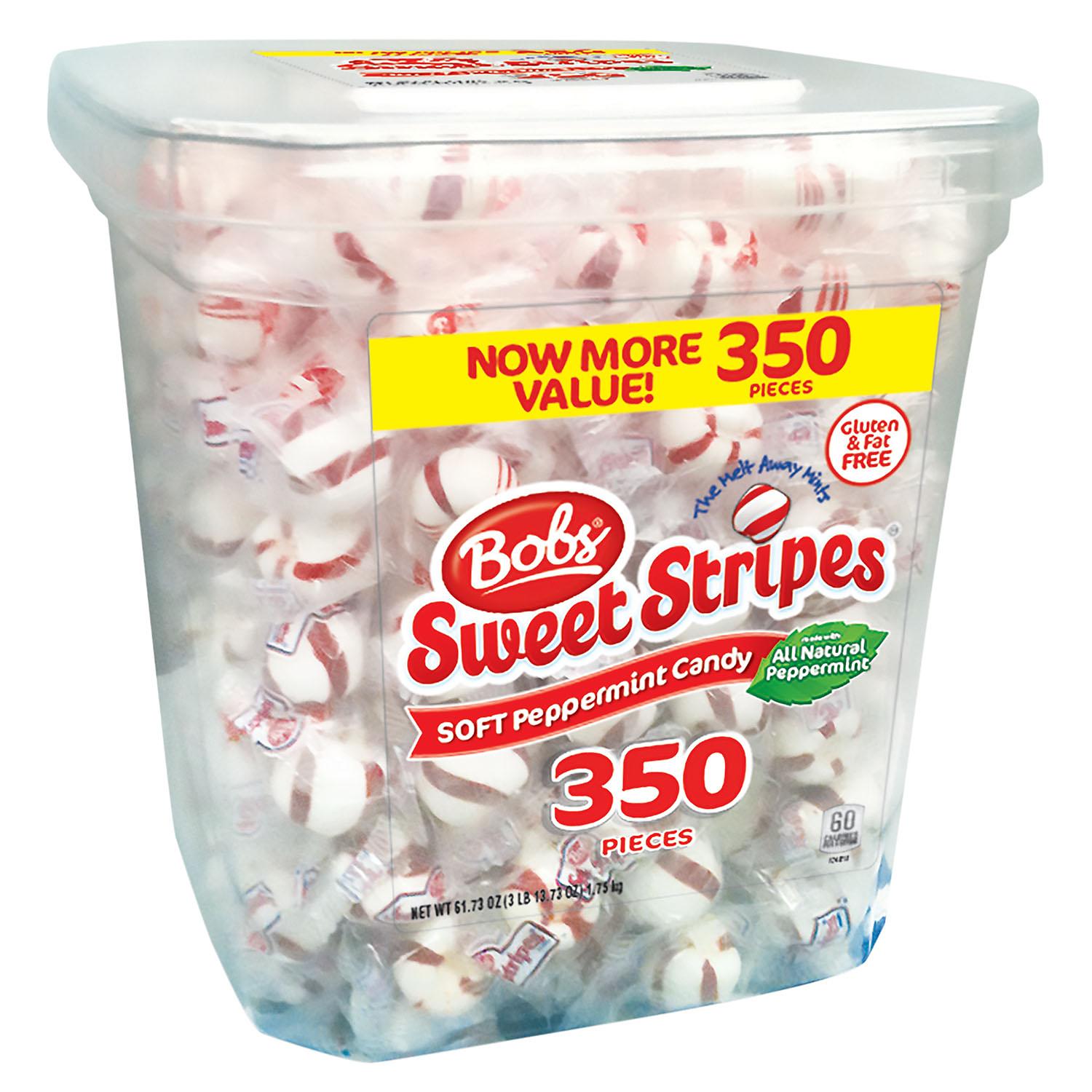 Bob's Sweet Stripes Soft Peppermints, 350 Ct