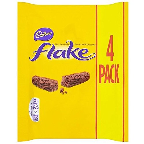 £☆£  Cadbury's Flake, 80g, 4 Pk