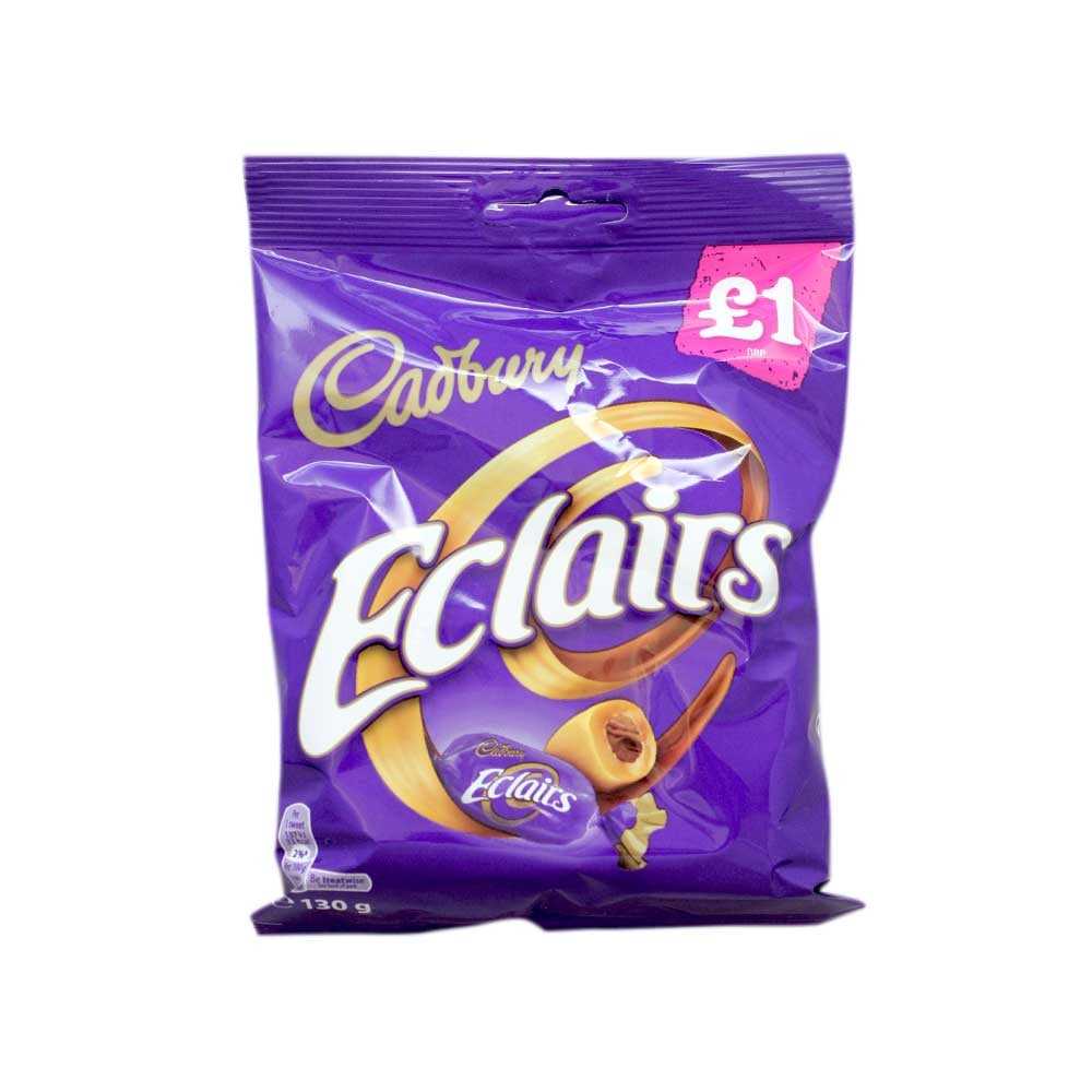 £☆£ Cadbury Chocolate Eclairs, 130g