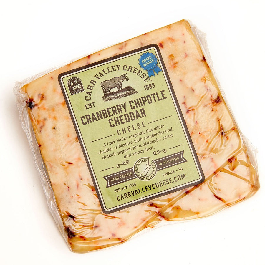 Carr Valley Cheese Cranberry Chipotle Cheddar, 5 Oz