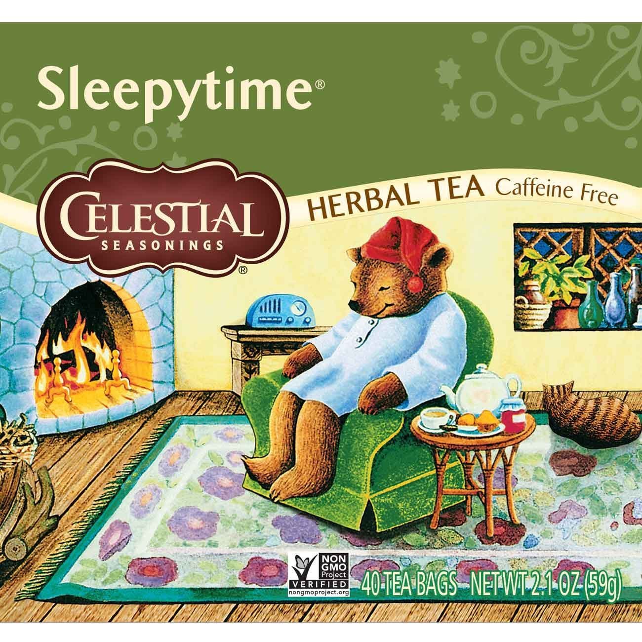 Celestial Seasonings Herbal Tea, 40 Ct