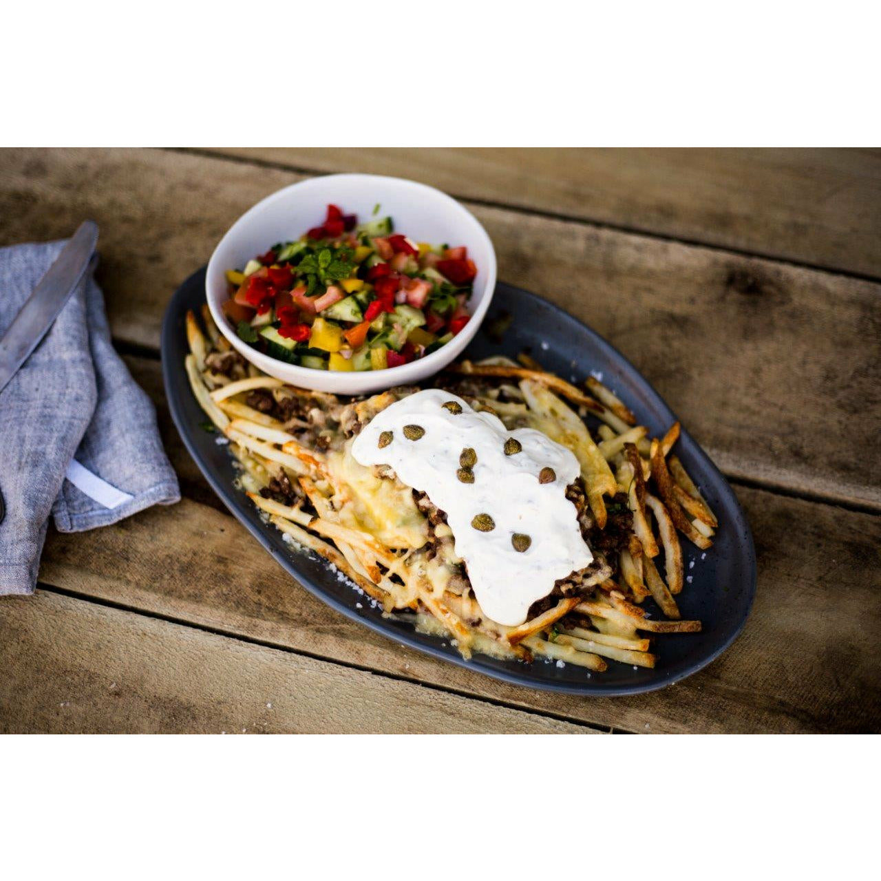 Chipotle Beef Loaded Fries with Fresh Salsa Meal Kit