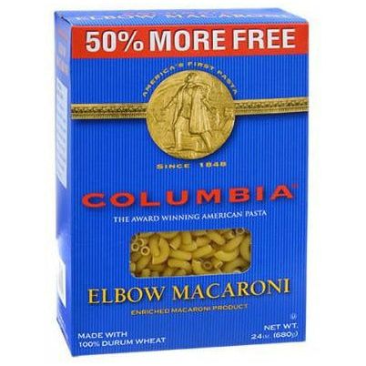 Columbia Boxed Macaroni, 20 Oz
