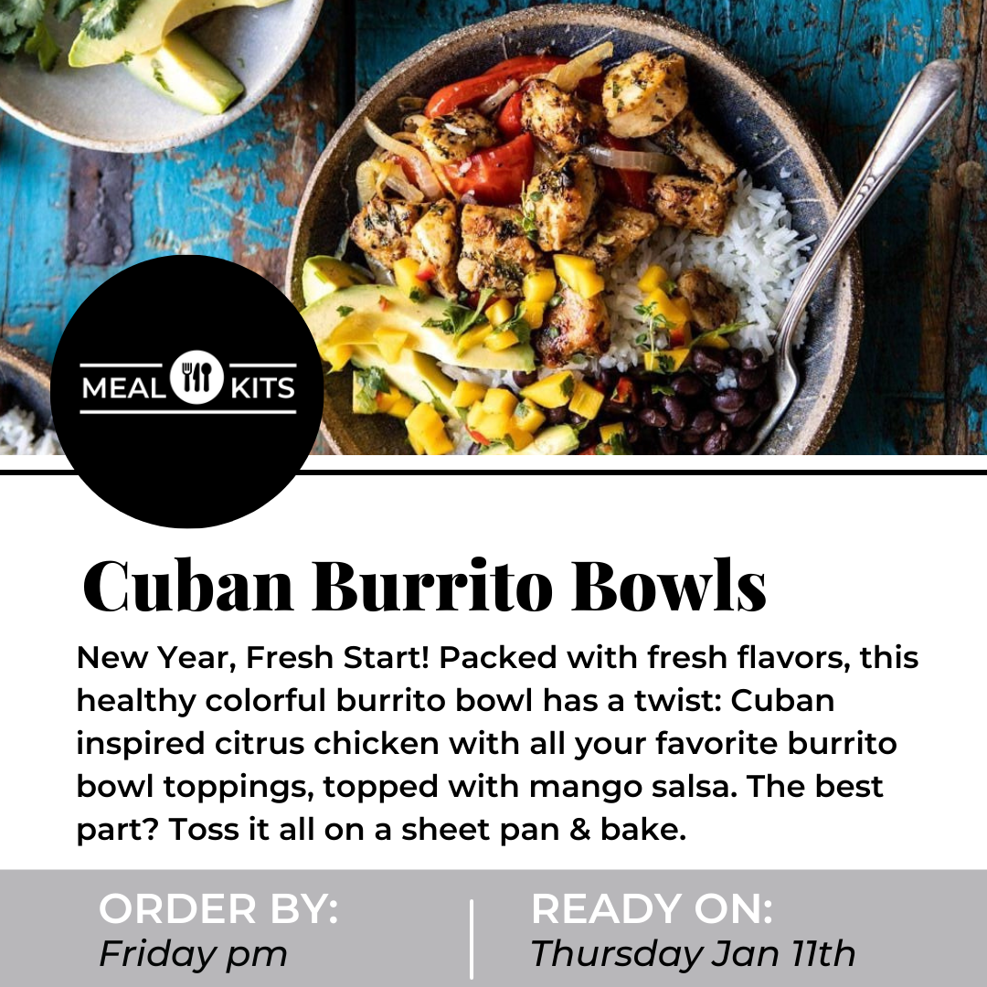 Cuban Burrito Bowls