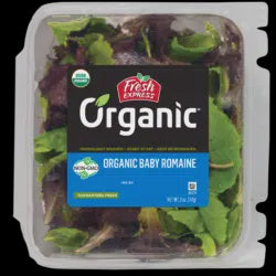 Fresh Express Organic Baby Romaine, 5 Oz. (C&S)