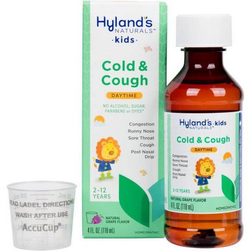 Hylands Kids Cold And Cough Daytime, 4 Oz