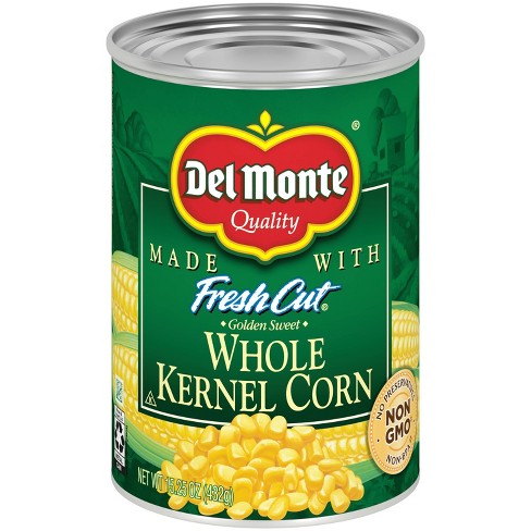 Del Monte Golden Sweet Whole Kernel Corn, 15.25 Oz