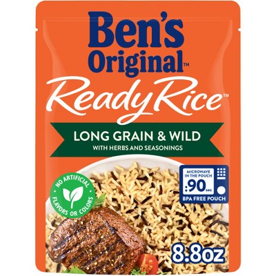 Uncle Ben's Ready Rice Long Grain & Wild, 8.8 Oz