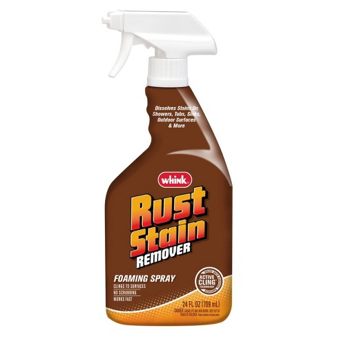 Whink Rust Stain Remover Foaming Spray, 22 Oz