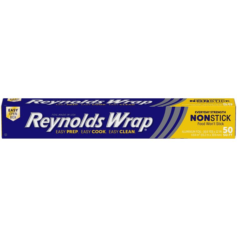Reynolds Wrap Non Stick Aluminum Foil, 12 In, 50 Ft