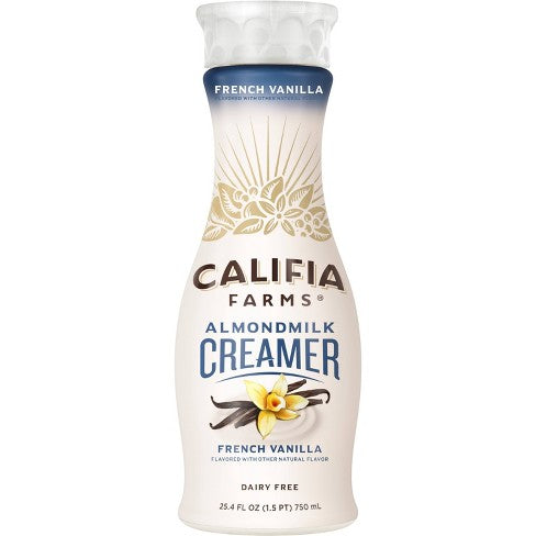 Califia Farms Almond Milk Coffee Creamer, 25.4 Fl Oz