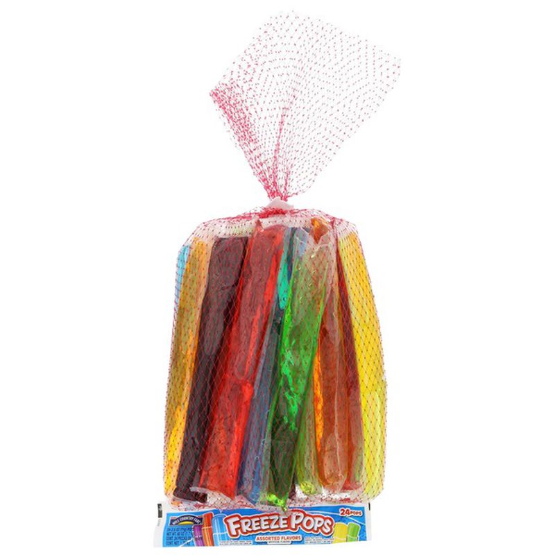 Hill Country Fare Freeze Pops, 2.0 Oz, 24 Ct