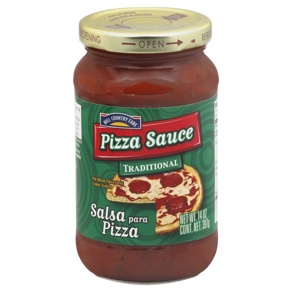 Hill Country Fare Traditional Pizza Sauce, 14 Oz