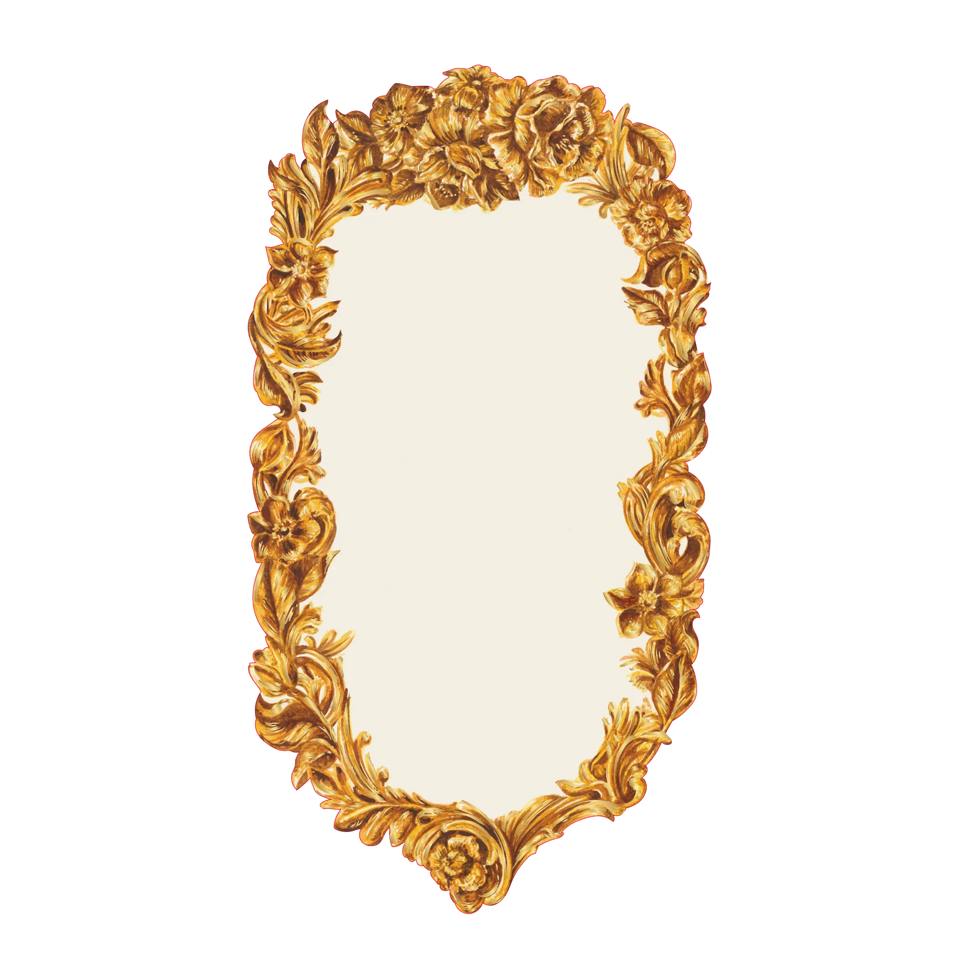 Table Accent Gilded Frame