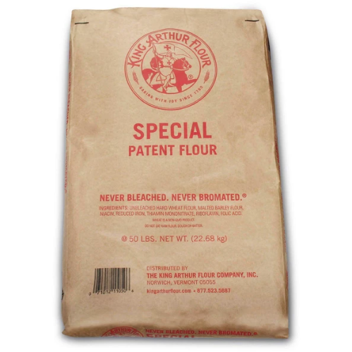 King Arthur Special Patent White Bread Flour, 50 Lbs
