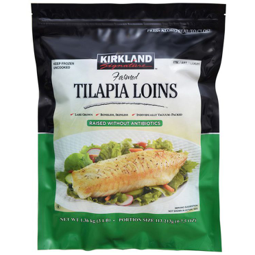 Kirkland Tilapia Loins, 3 Lb