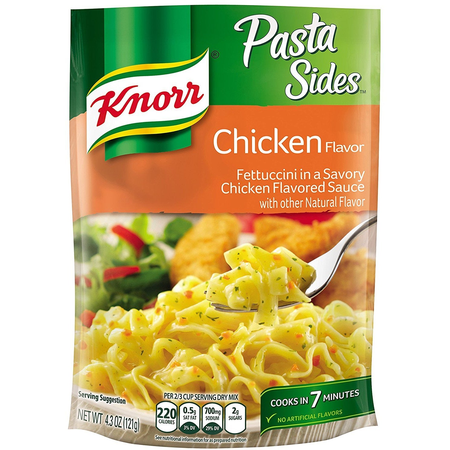 Knorr Pasta Sides Creamy Chicken Fettucini , 4.2 Oz