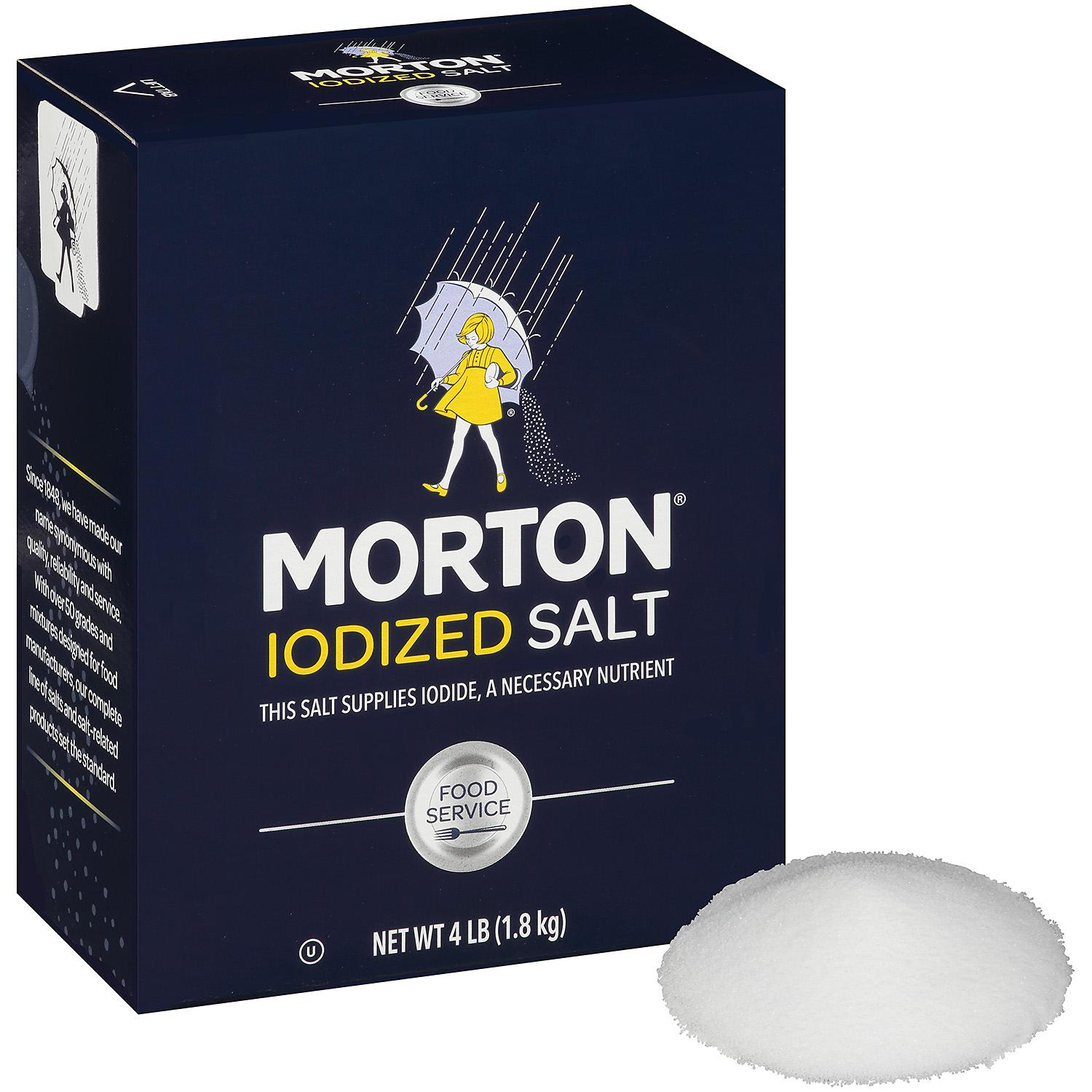 Morton Iodized Salt 4 Lb