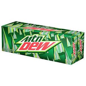 Mountain Dew Cans, 12 Pk