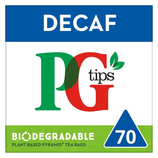 £☆£  PG Tips Decaf Tea Bags, 70 Ct