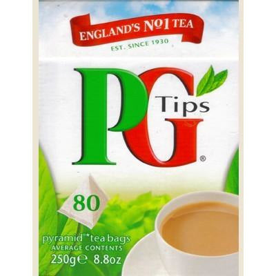 PG Tips Tea Bags, 80 Ct